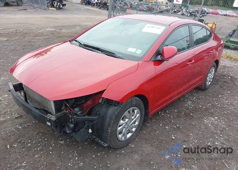 2020 Hyundai Elantra Se from USA, damaged, VIN KMHD74LF9LU995486